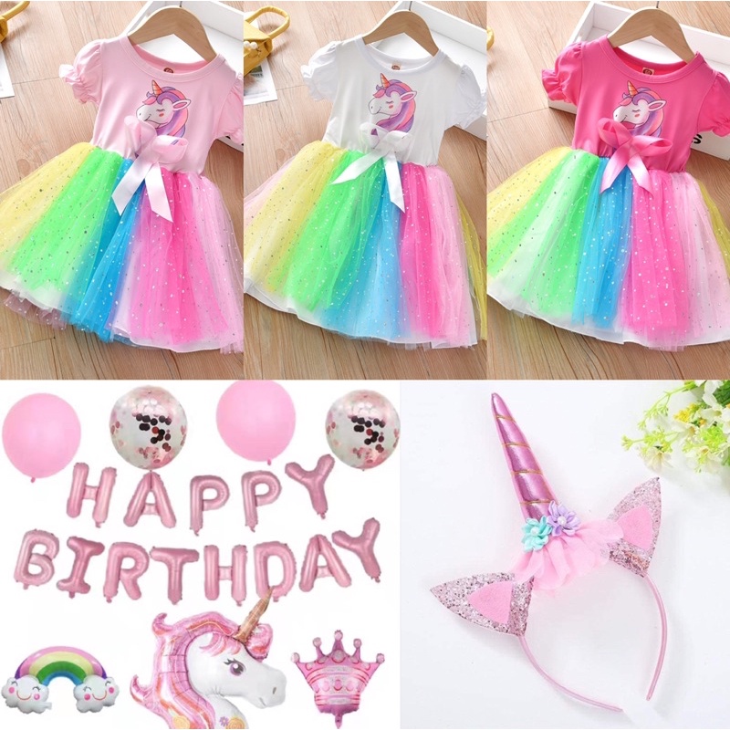 Shopee on sale unicorn dress