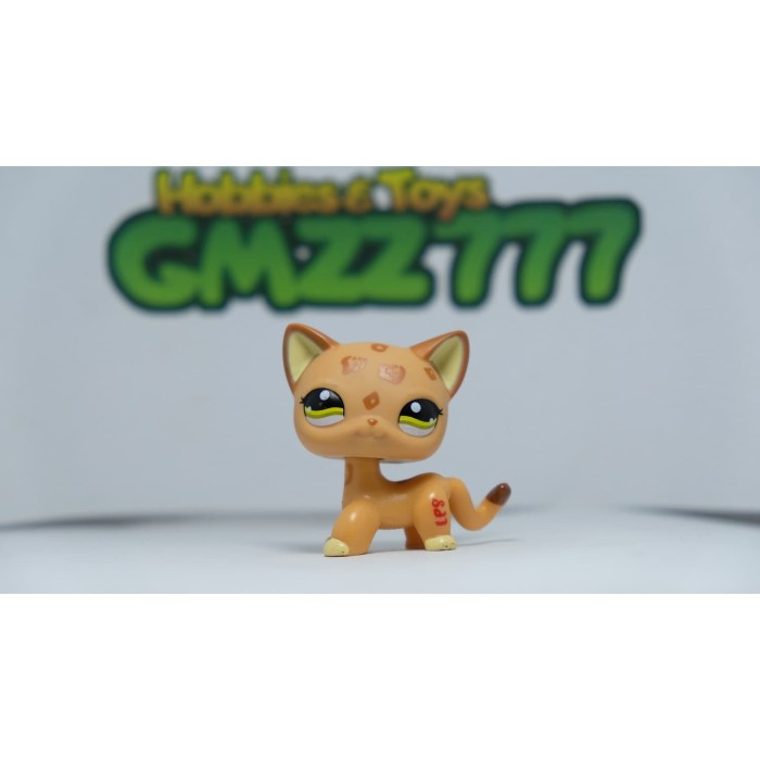 Lps Littlest Pet Shop Leopard Cat #1120 Hasbro Girls Toys | Shopee ...