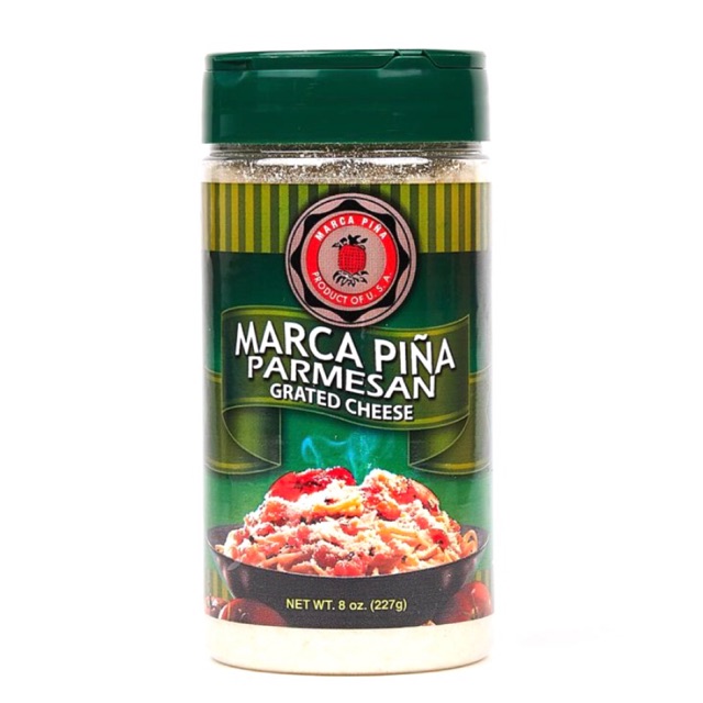 Marca Pina Parmesan Grated Cheese 227 grams (exp April 2025) Shopee