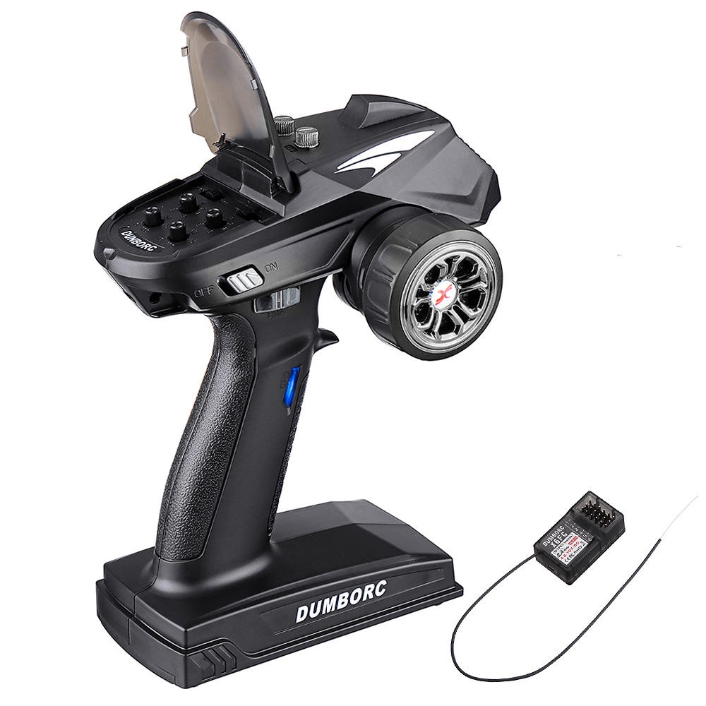 Télécommande Radio DUMBORC X6P 6 Voies 2,4 GHz - émetteur Et Récepteur Pour Voiture RC électrique