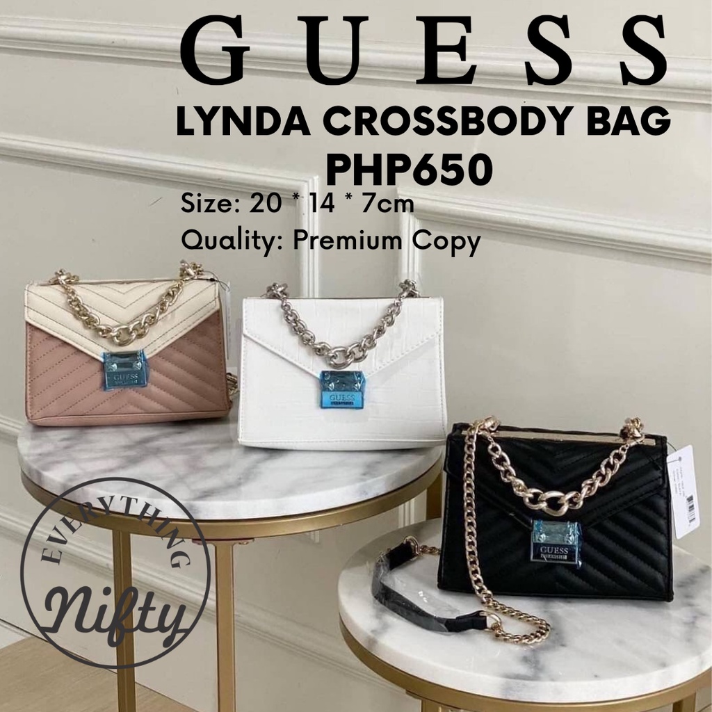 GUE SS LYNDA MINI CHAIN CROSSBODY BAG Shopee Philippines