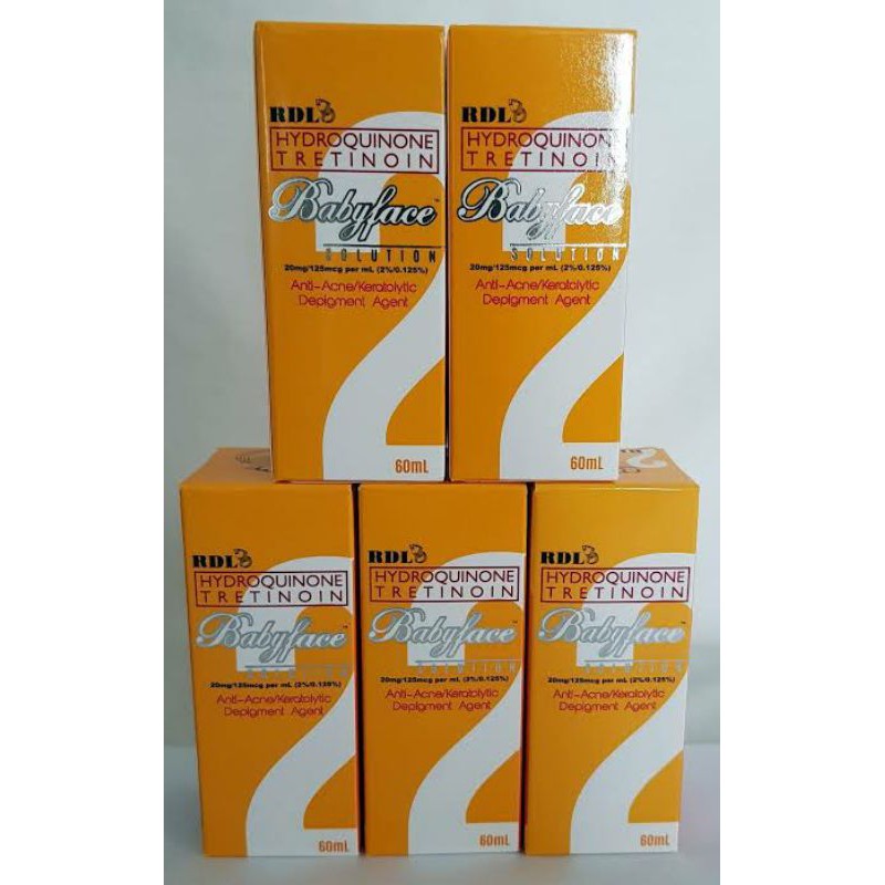 RDL BABY FACE SOLUTION 2 (60ML) Shopee Philippines