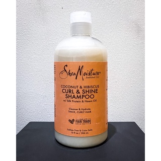 SheaMoisture Curl and Shine Coconut Shampoo Coconut and Hibiscus