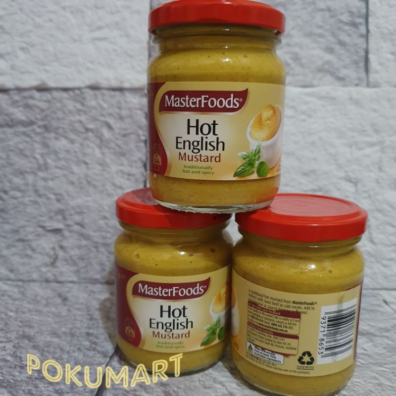Masterfoods HOT ENGLISH MUSTARD 175GR Shopee Philippines