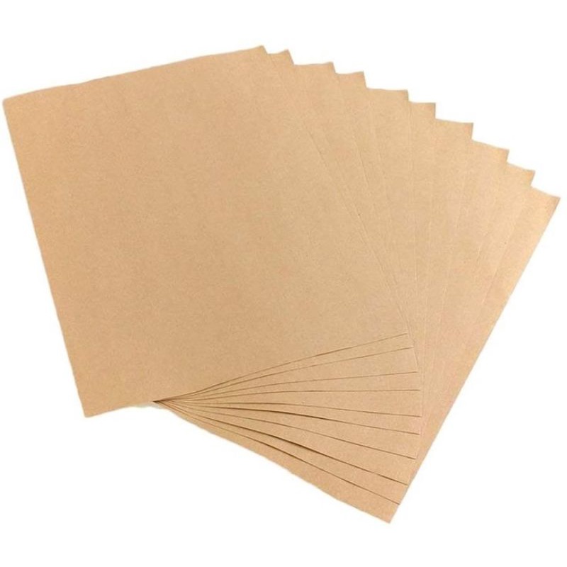 50sheets Short Size Printable Kraft Paper (80gsm) Shopee Philippines