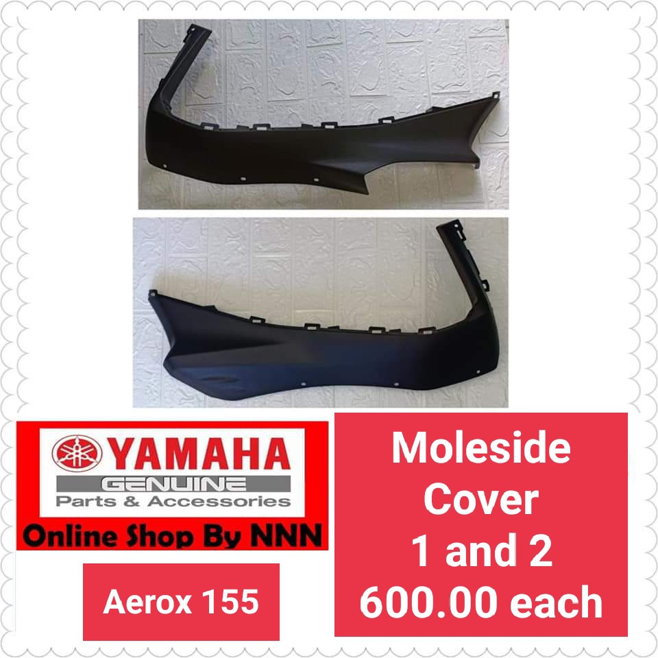 MOLE SIDE COVER 1&2 OR SIDE SKIRT FOR AEROX V1 YAMAHA GENUINE PARTS ...