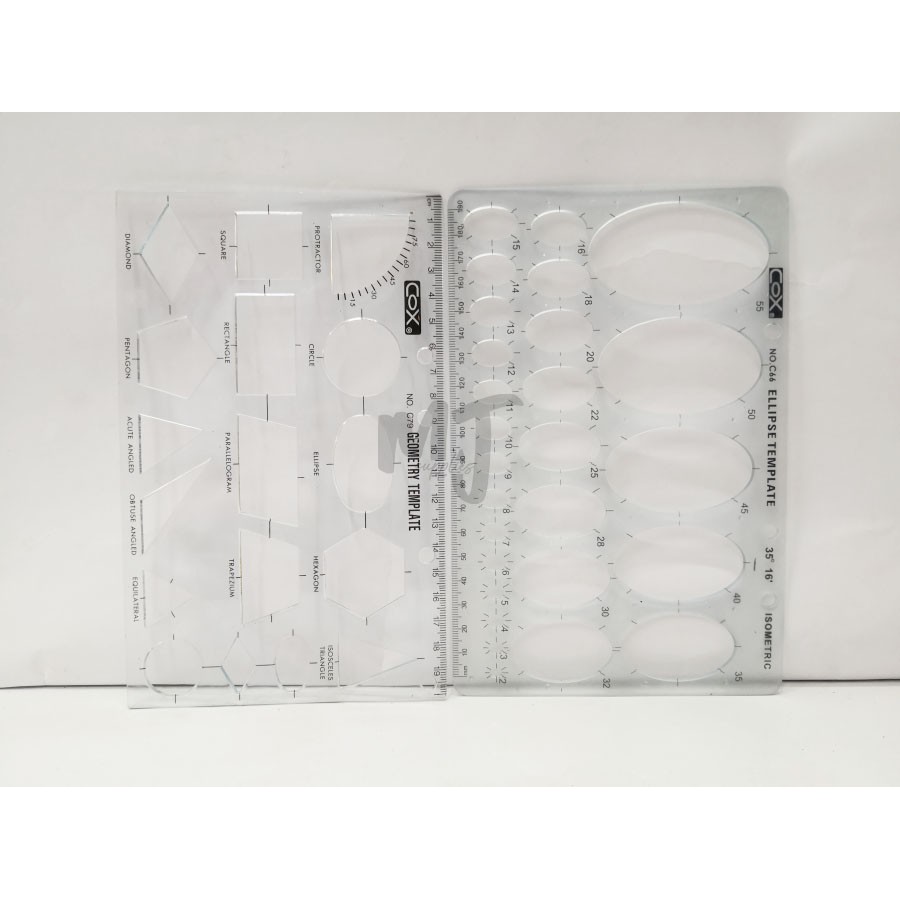 !!Bargain!! Cox / Kwok's Engineering Architecture Stencil Template ...