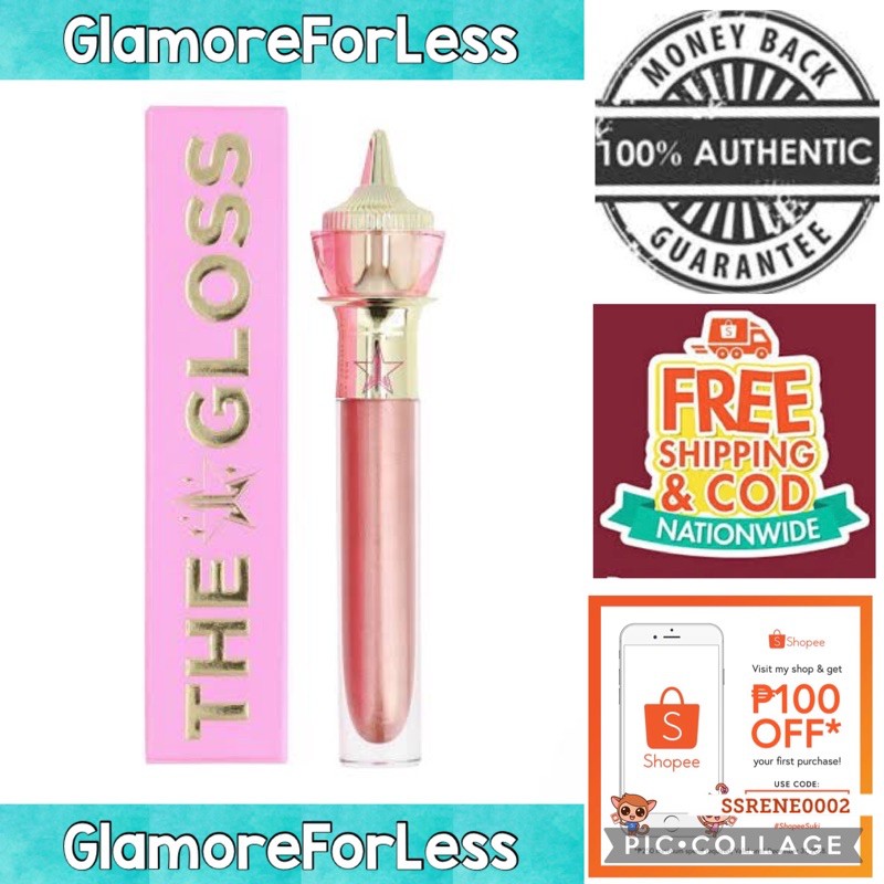 ONHAND! Authentic Jeffree Star Cosmetics The Gloss Wet Peach Diamond