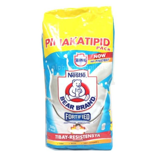 Bear Brand Powdered Milk 2kg | Shopee Philippines