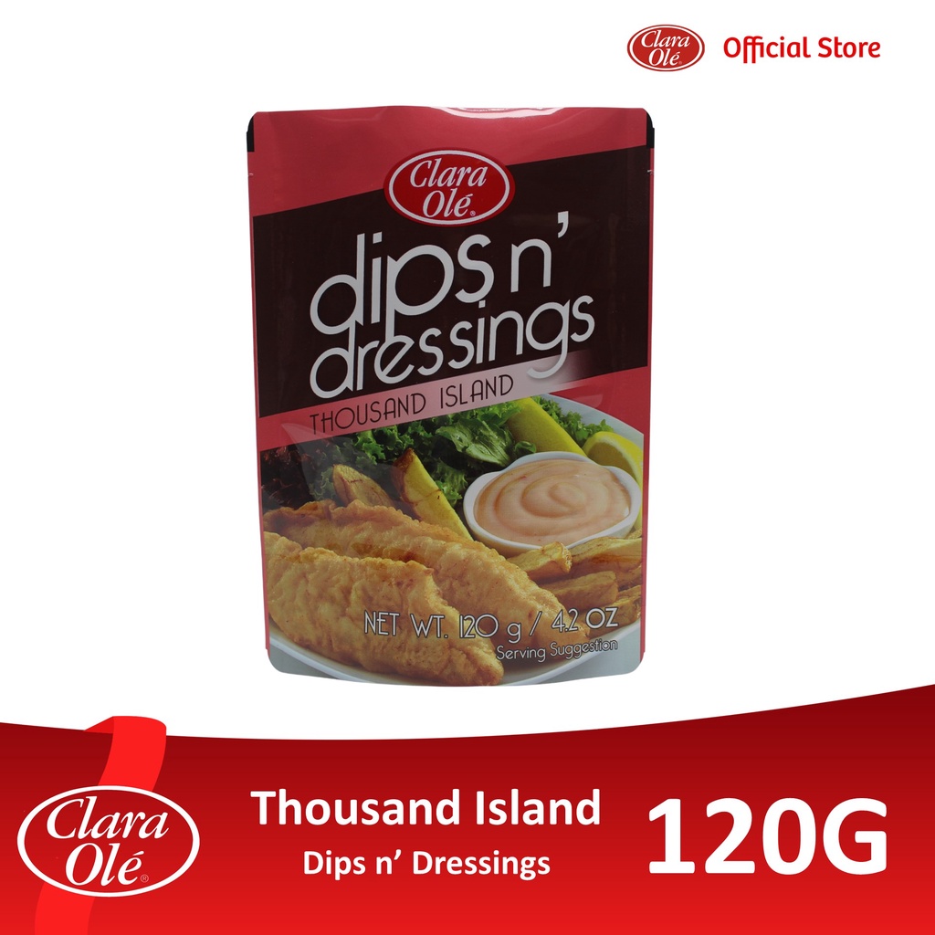 Clara Olé Dips N' Dressings Thousand Island 120g Shopee Philippines
