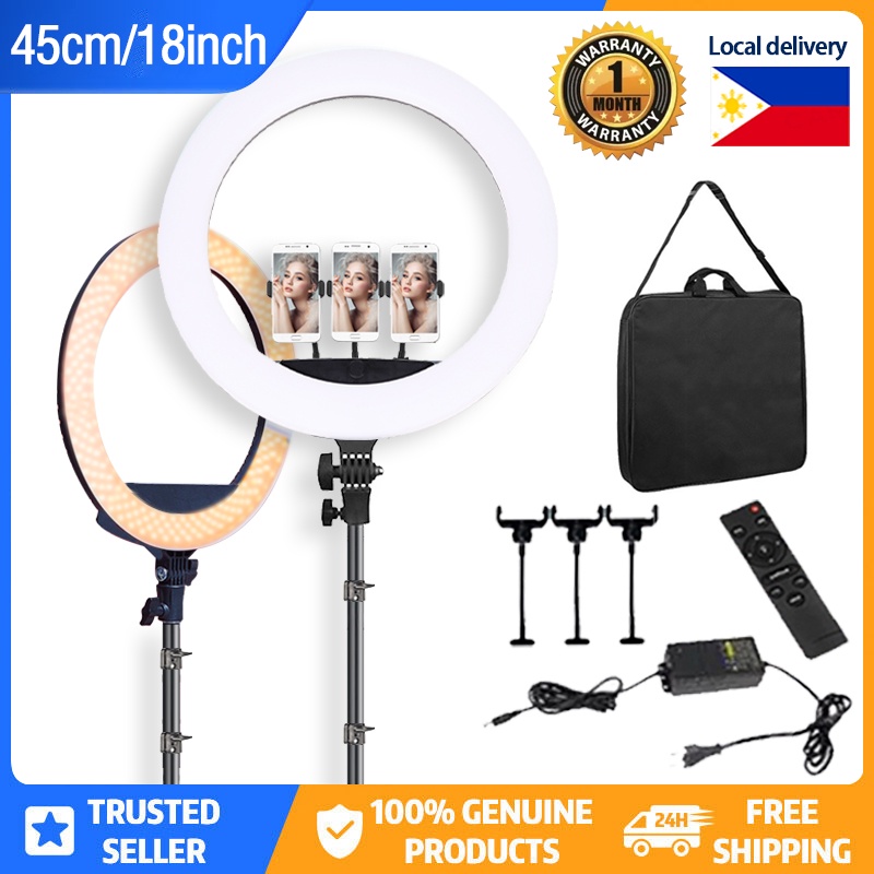 ring light with stand 45cm 18 inches Ring Light live light for room Photographic Lighting for