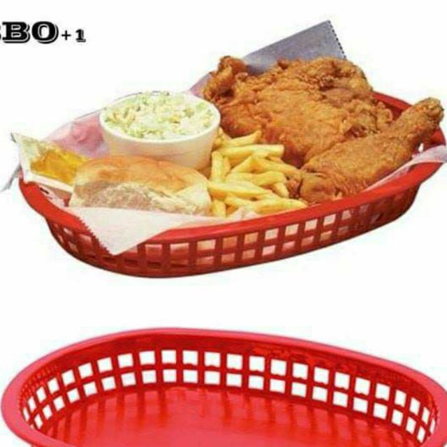 12pcs Food Serving Tray Basket for Unliwings Rice Meal Nachos Burger ...