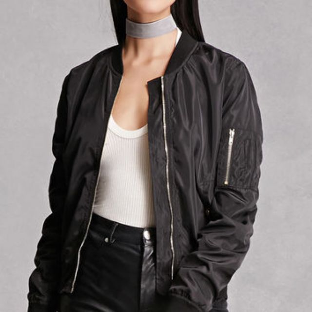 UNISEX AUTHENTIC FOREVER 21 BOMBER JACKET Shopee Philippines