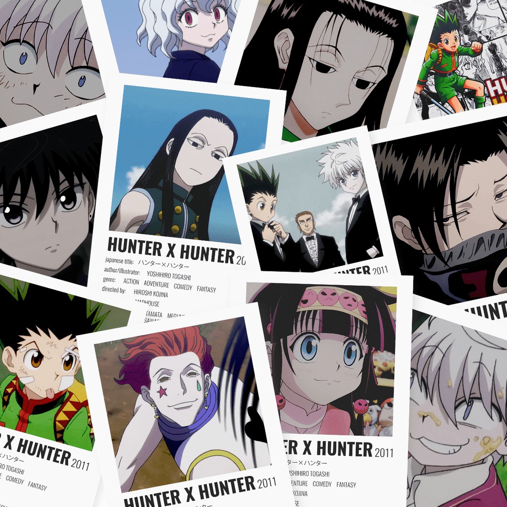 Anime Posters / Hunter x Hunte Poster Collection / A4 Anime Posters &  Sticker Posters / Minimum of 3 | Shopee Philippines