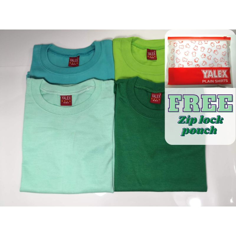 YALEX for KIDS Plain Tshirt - Mint Green, Apple Green, E. Green ...