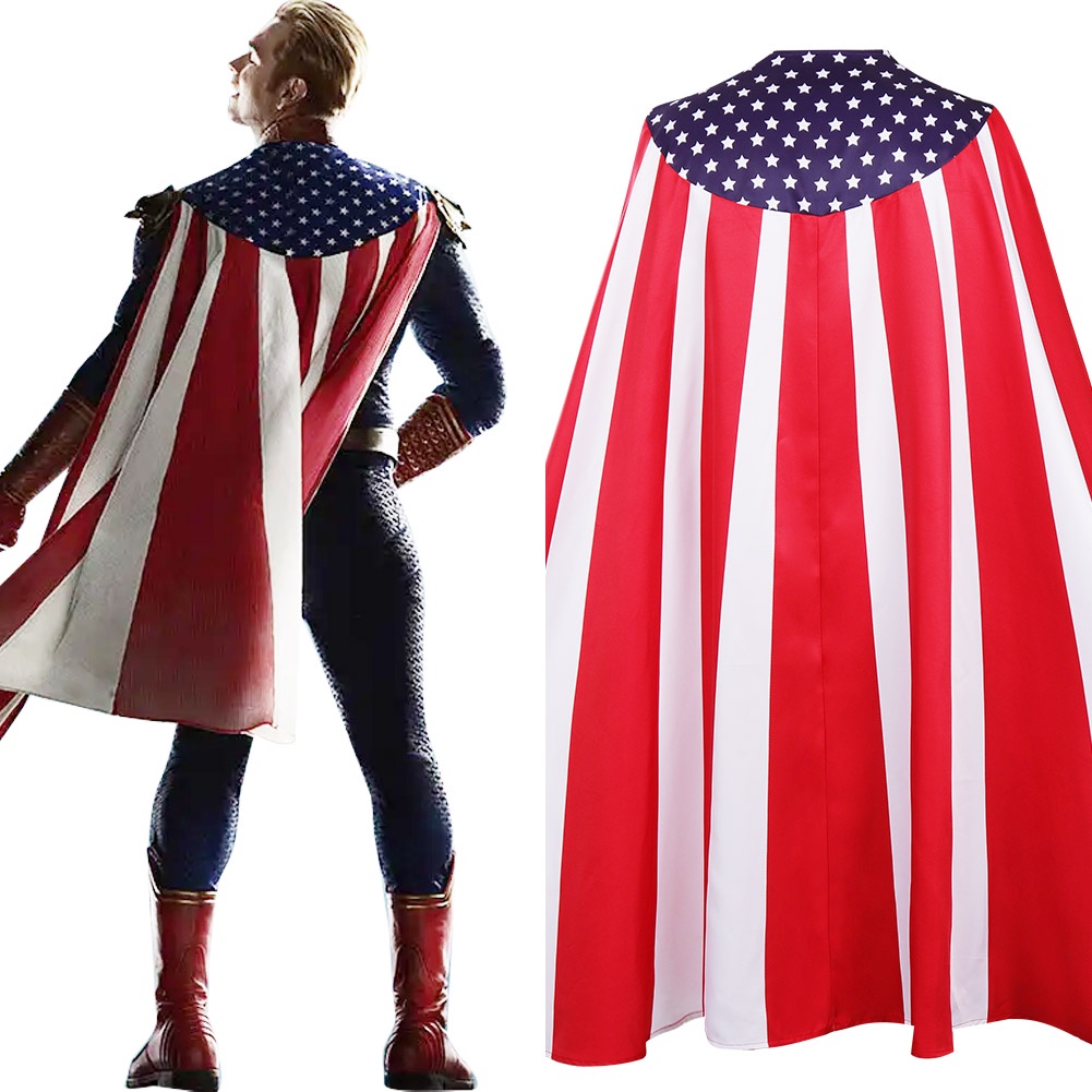 Adult Unisex Homelander Cape Cloak Cosplay Costume Outfit for Men Women ...
