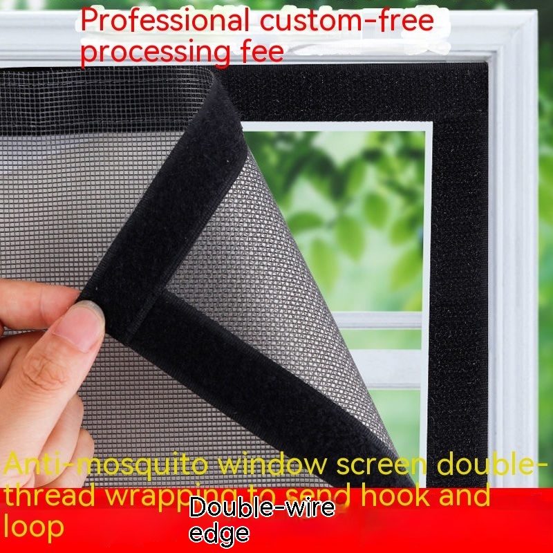 Window Mesh Screen – 32x39 Inch Self-Adhesive Fine Mesh, Breathable, Pet-Safe For Cats & Small Pets