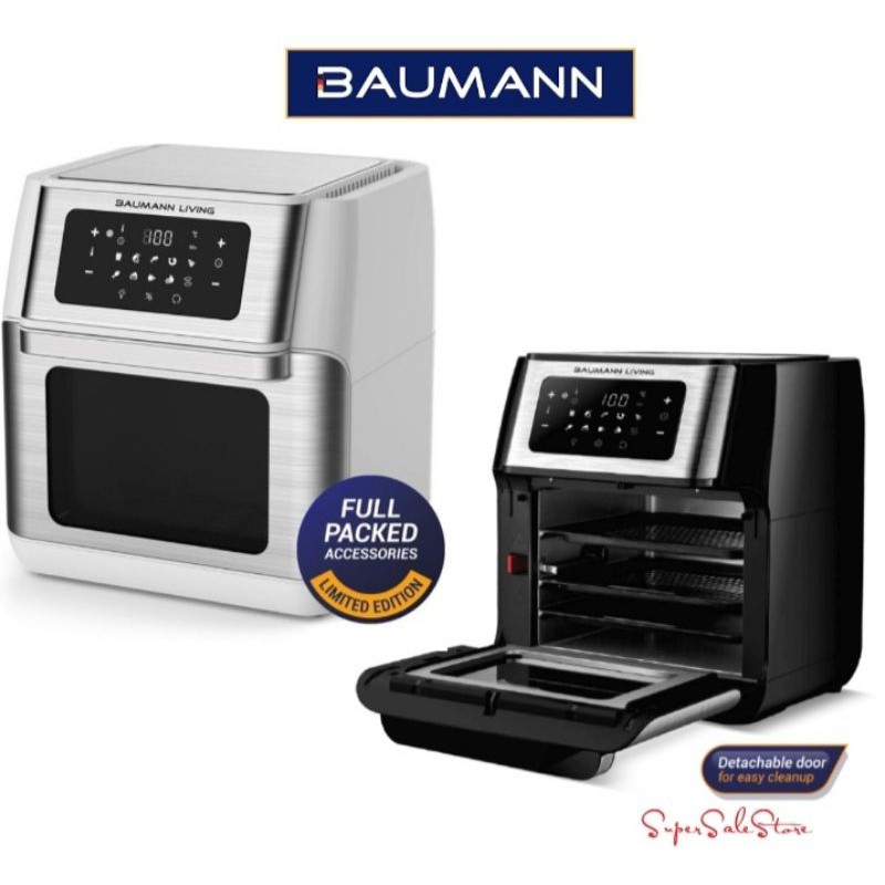 Multi Air Fryer with Rotisserie, Baumann Living