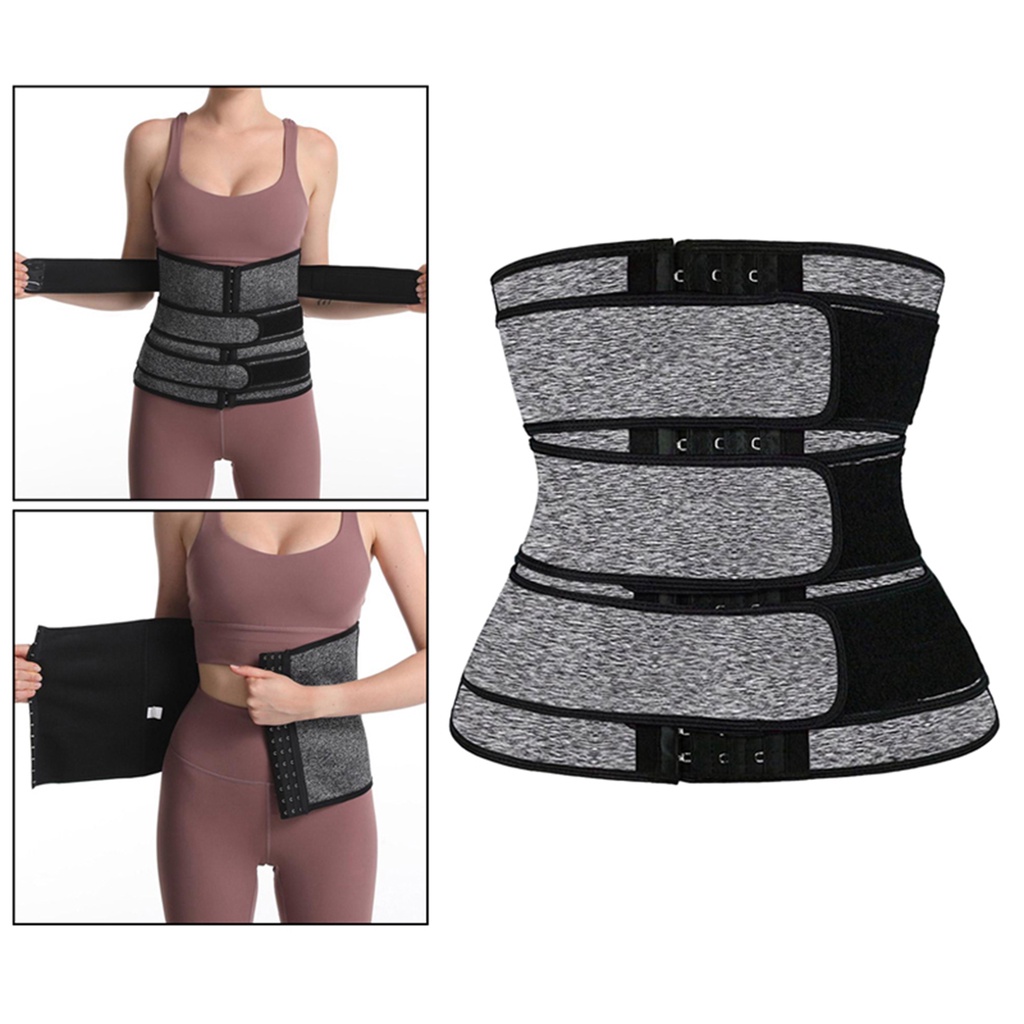 SUNNIMIX Neoprene Corset Sweat Belt Body Shaper Waist Trimmer Shopee Philippines