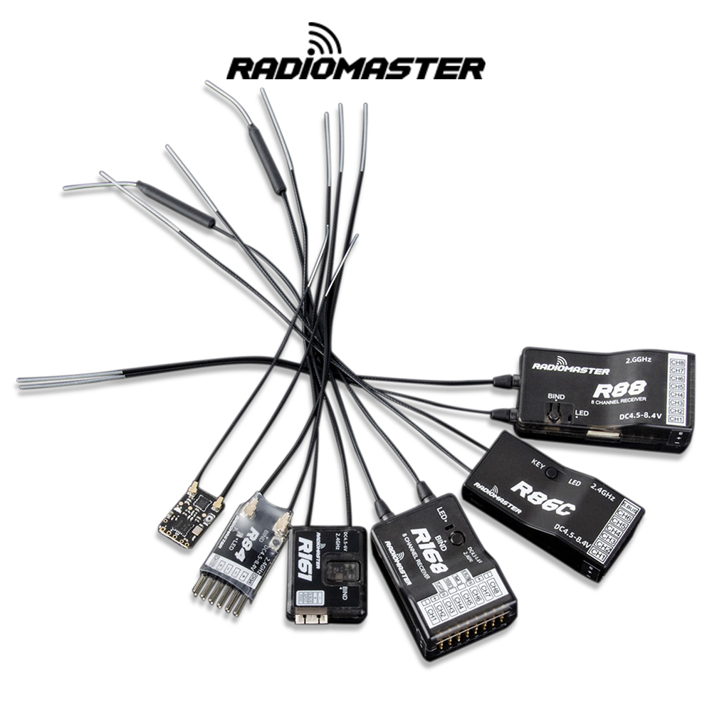RadioMaster R81 R84 R86 R86C R88 2.4G Nano Receiver Compatible FrSky ...