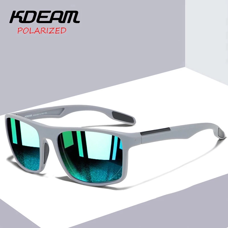 Ultra Light Tr90 Sports Sunglasses Men Women Polarized Tac 1 1mm Thickness Lens Driving Sun