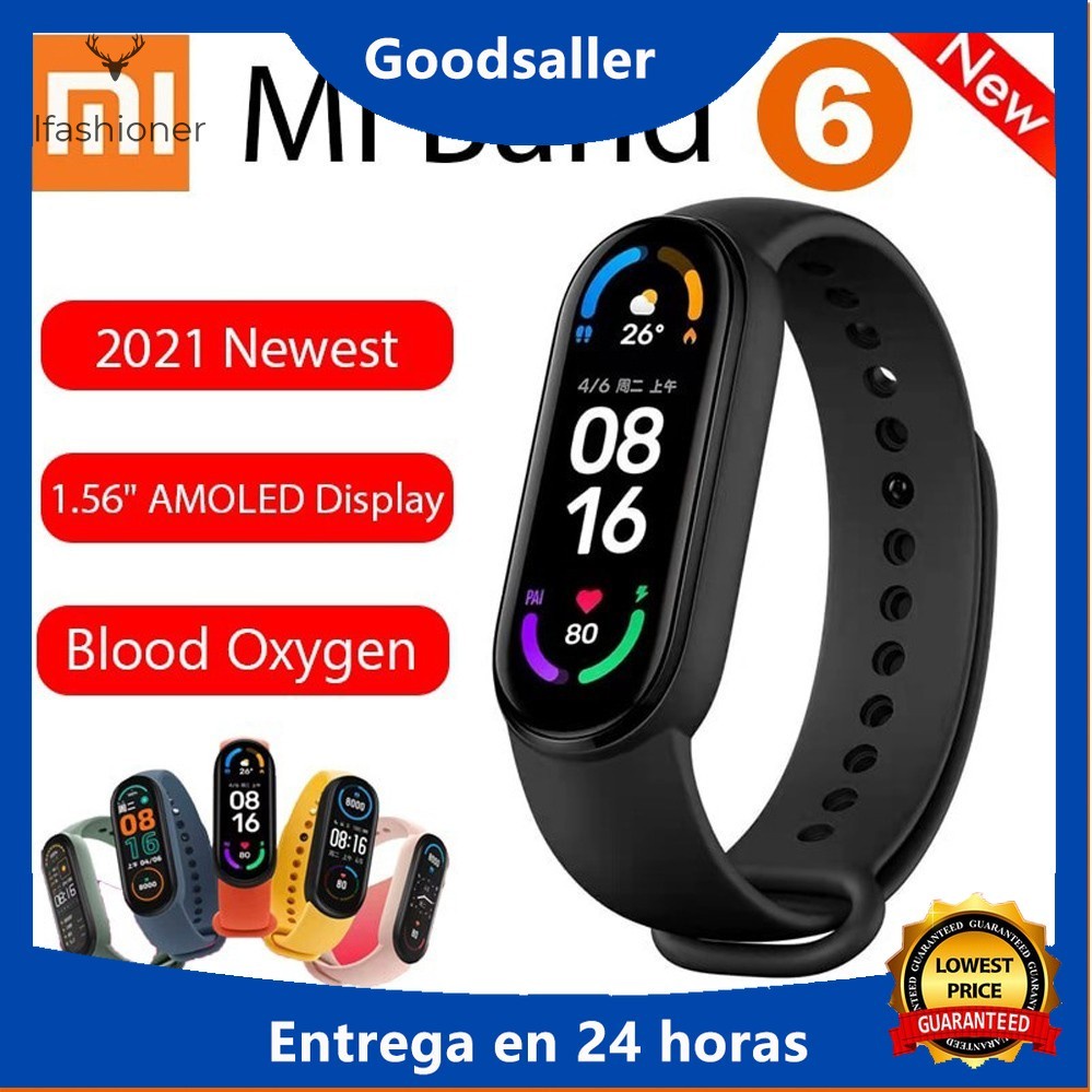 M6 smart watch wristband Bluetooth waterproof arterial heart rate