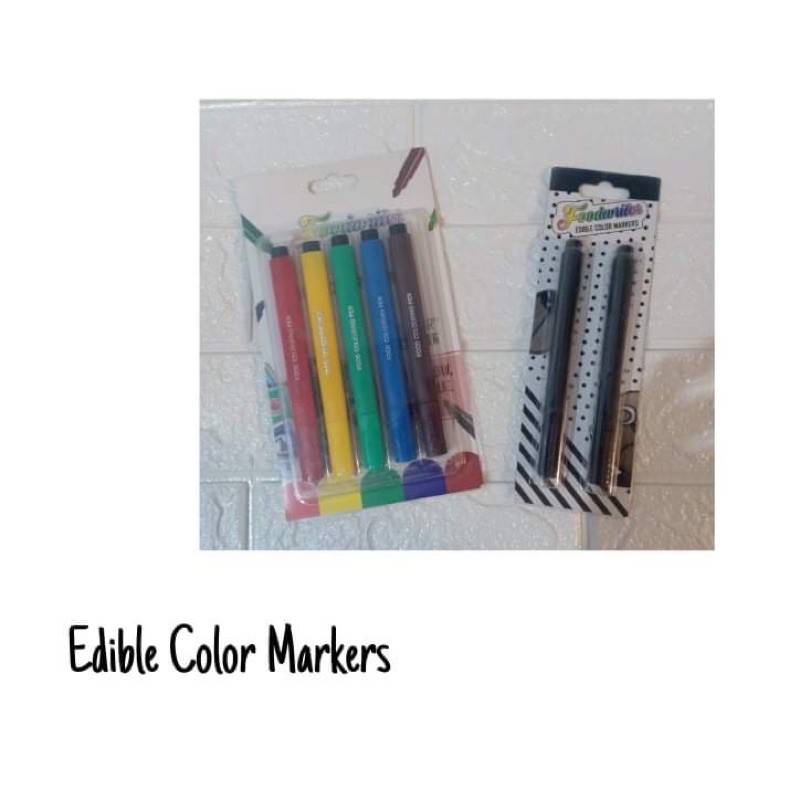 Food coloring markers