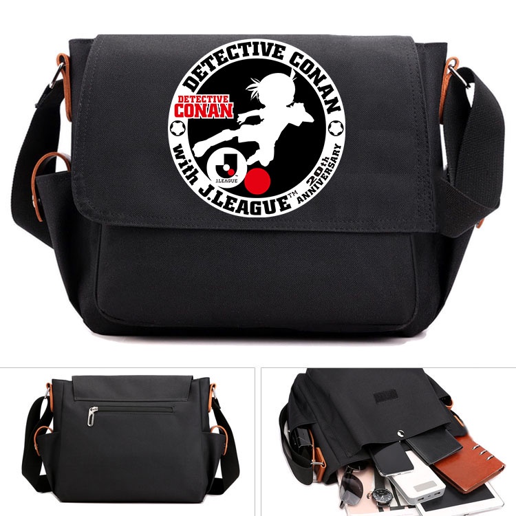 Fashion Men Bags Anime Detective Conan Bag Crossbody Bag Shoulder Bag