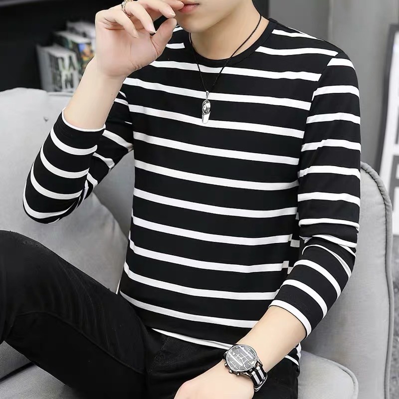 New Korean style Cotton long sleeve for unisex S-XXL COD | Shopee ...