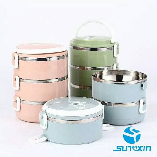 Round stacking food container | Shopee Philippines