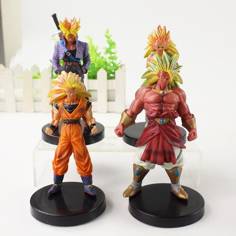 Dragon Ball Super Gogeta Action Saiyan Goku Vegeta Torankusu Son Gohan Figura Pvc Model Toy 7418