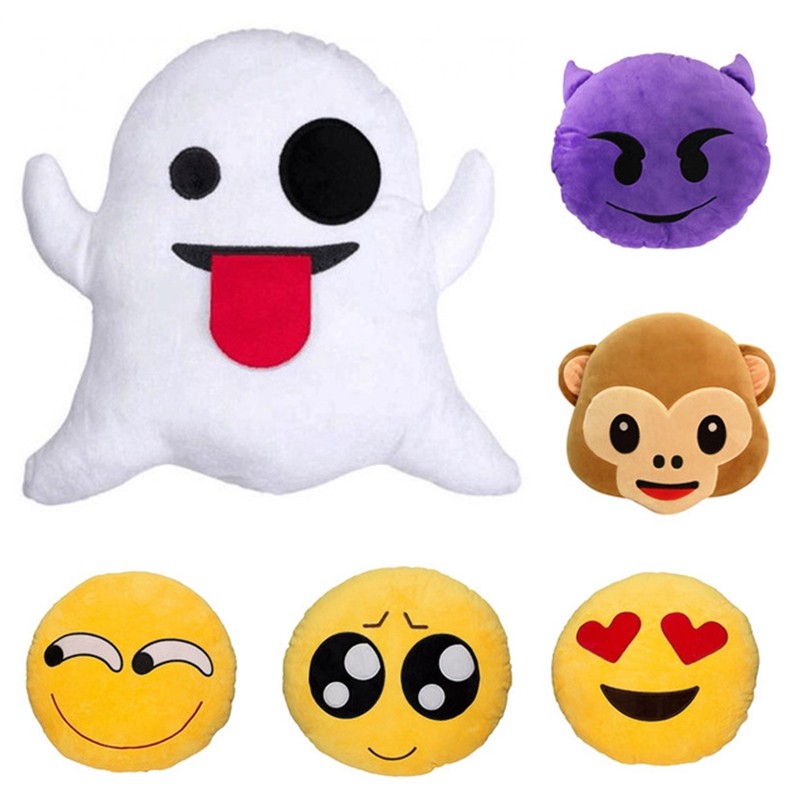 Ghost emoji plush sale