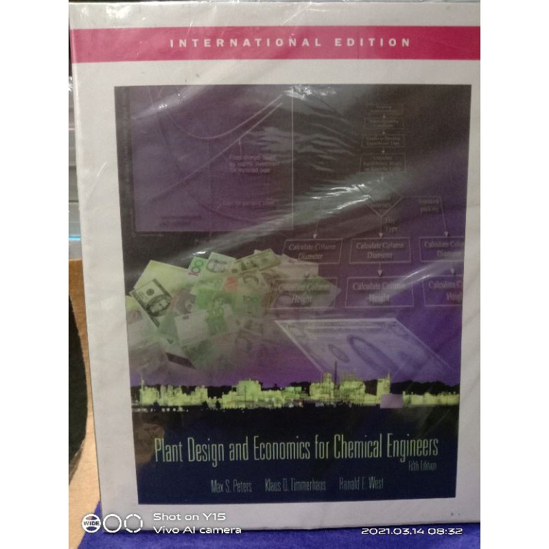 Plant Design and Economics for Chemical Engineers By:Peters Timmerhaus ...