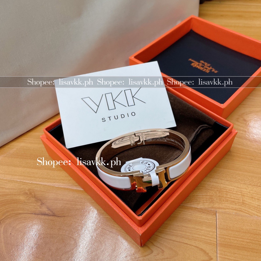 @vkk_studio.LISA | top quality CLIC H Bracelet 12mm | Shopee Philippines