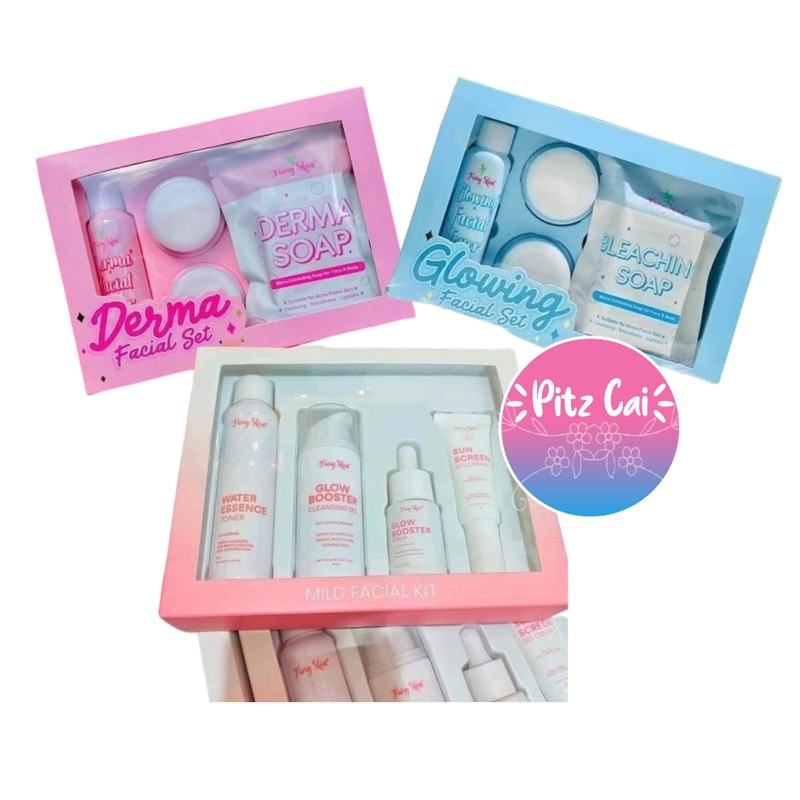 (COD) Fairy Skin Derma/Glowing/Mini Mild set | Shopee Philippines