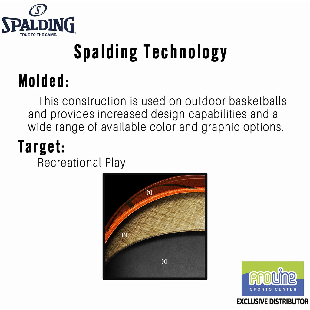 Spalding – Basketball Jam Session Color Outdoor Ball Size 7