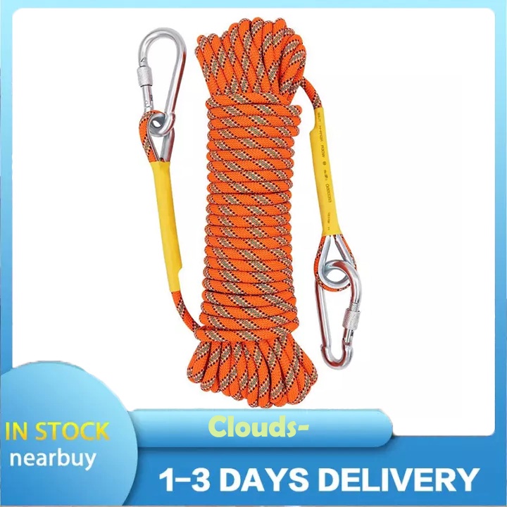 Safety Rope Climbing Rappelling Rescue Escape 20m