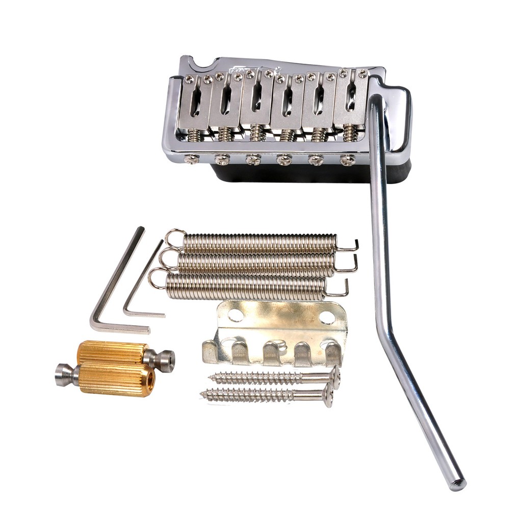 Aazon.co: Wilkinson 54 6 Screw Vintage Treolo Bridge Steel Block