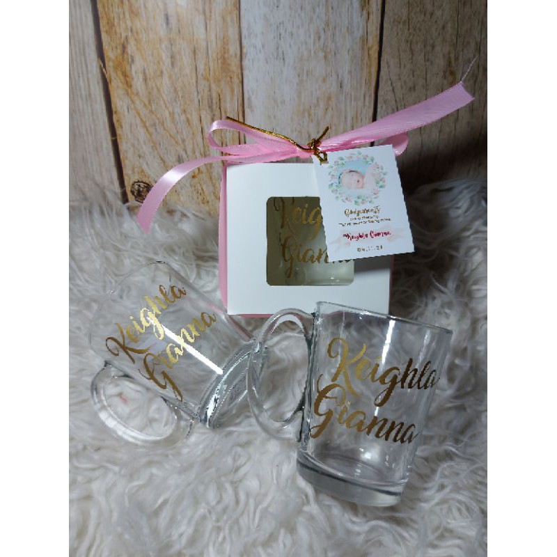 Customized Clear Mug Personalized Souvenir Shopee Philippines