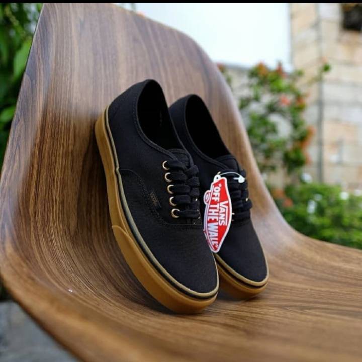 Vans AUTHENTIC Men s CASUAL Shoes With PREMIUM Brown GUM Sole