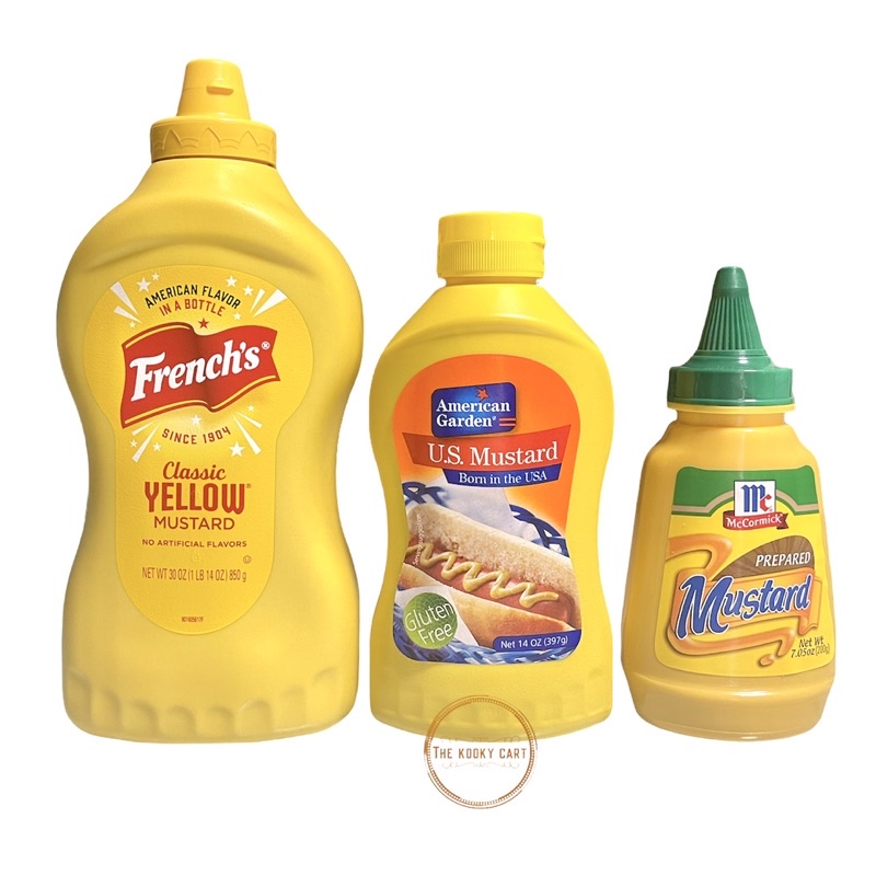 Mustard Classic Yellow Prepared Sauce Dip (French’s / American Garder