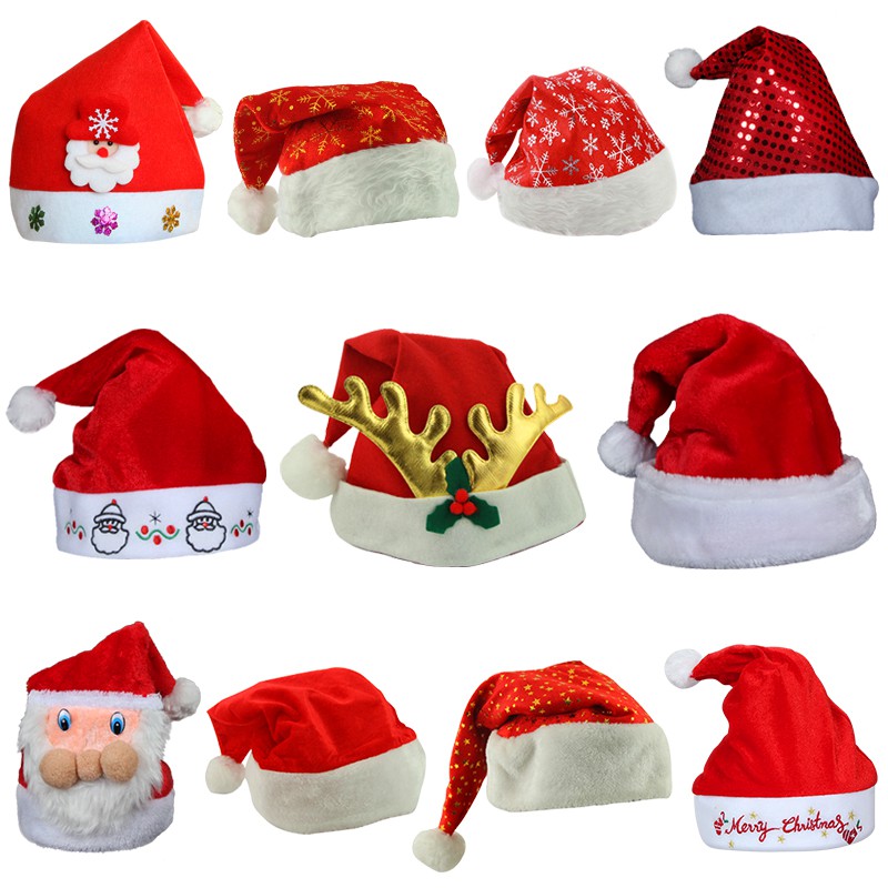 Christmas hats best sale and headbands