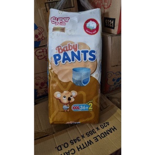 Buy Super Twins Baby Pants Diaper (L) - 46s Online