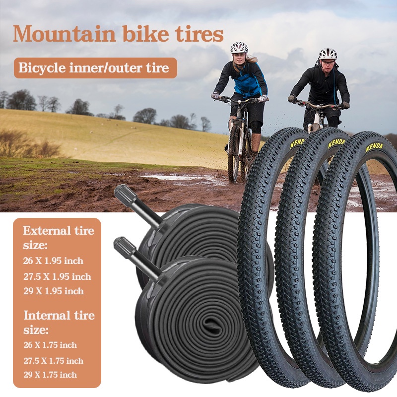 Mountain bike inner tube online size 26 x 1.95