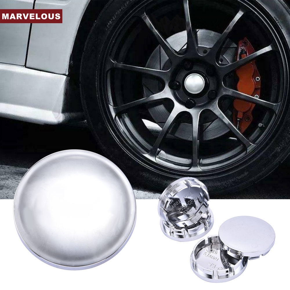【Ready Stock】 4pcs/set 56mm Car Wheel Center Caps Hub Tyre Rim Hub Cap