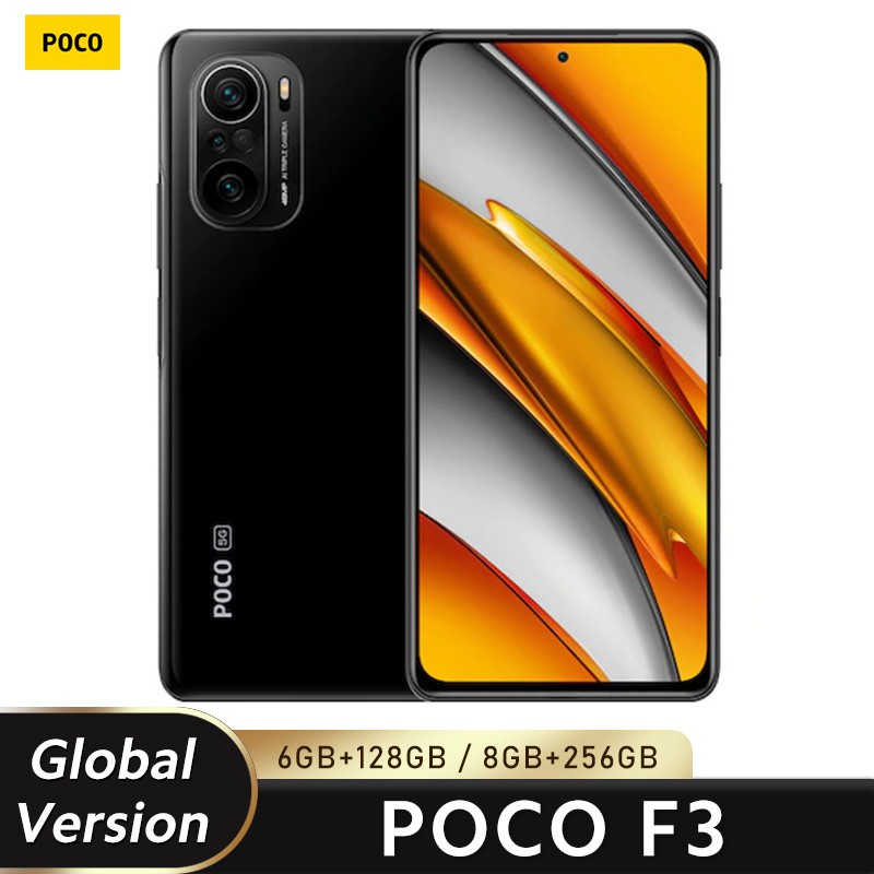 Global Version POCO F3 5G 6GB 128GB/8GB 256GB Smartphone Snapdragon 870  Octa Core 6.67120Hz E4 AMOL