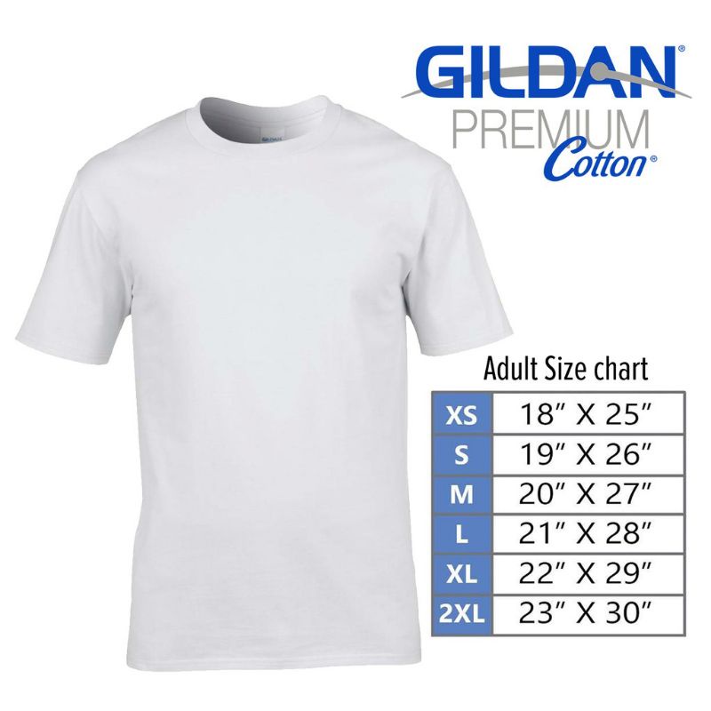 Gildan plain discount white t shirts