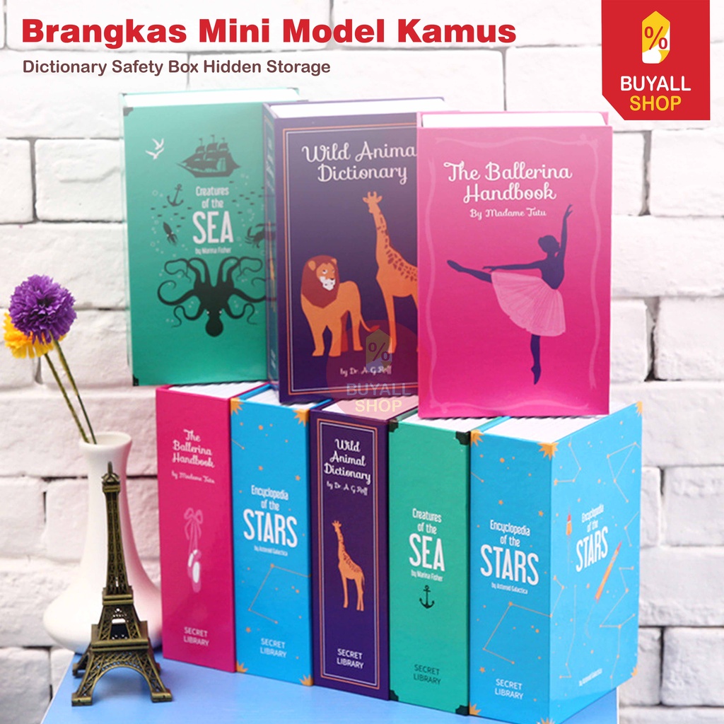 Dictionary Book Safe Box Model Mini Dictionary Secret Storage Box ...
