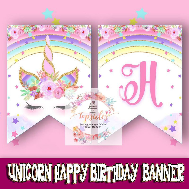 customized-pink-unicorn-birthday-banner-set-with-free-1-pack-cupcake-topper-shopee-philippines