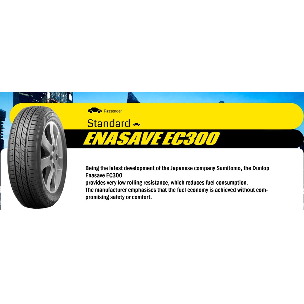 Dunlop 205/55 R17 91V Enasave EC300+ Tire | Shopee Philippines Dunlop 205/55 R17 91V Enasave EC300+ Tire | Shopee Philippines